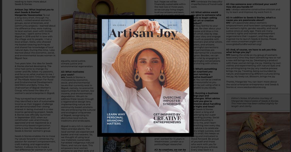 Artisan Joy Magazine June 2023